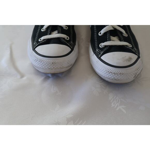 Converse All Star Low Black Pink Gingham Lining Women’s Size 4 / Men’s 3.5 - Picture 3 of 7